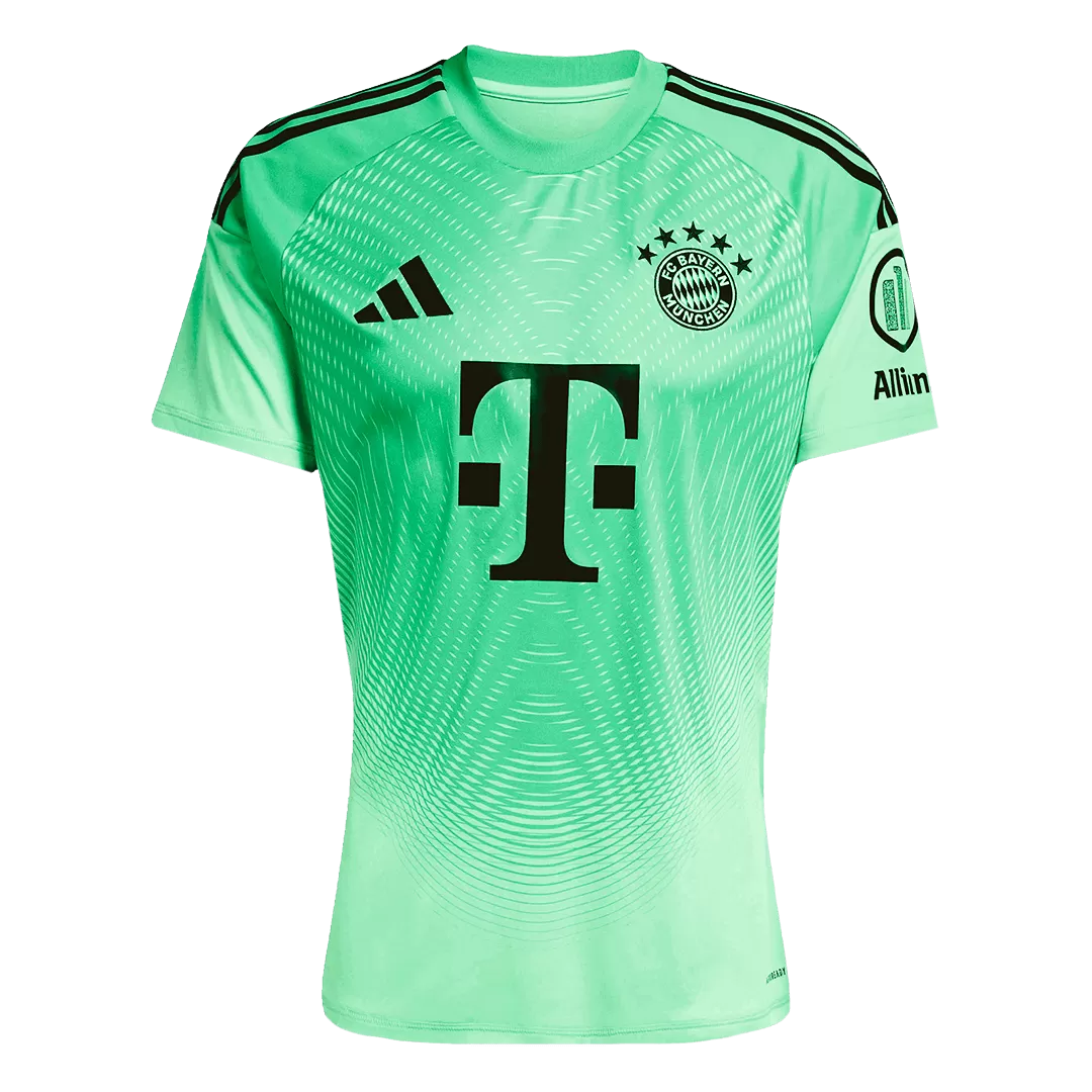 Bayern Munich Goalkeeper Soccer Jersey 2025/26 Green - Image 4