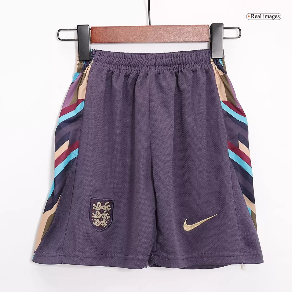 England Away Kids Soccer Jerseys Kit EURO - Image 5