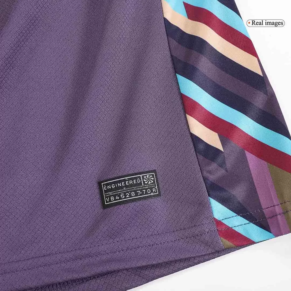 England Away Kids Soccer Jerseys Kit EURO - Image 10