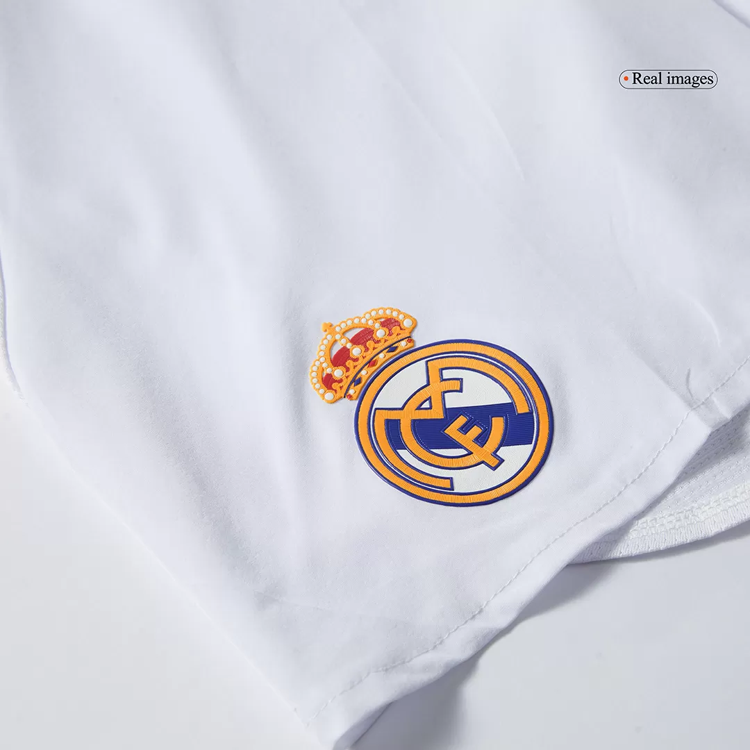 Real Madrid Home Authentic Soccer Shorts - Image 7