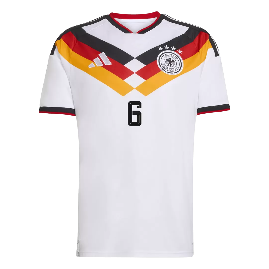 KIMMICH #6 Germany Home Soccer Jersey World Cup 2026 - Image 2