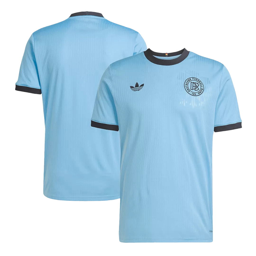 Germany Goalkeeper Soccer Jersey 2025 Blue -125th Anniversary - Image 3