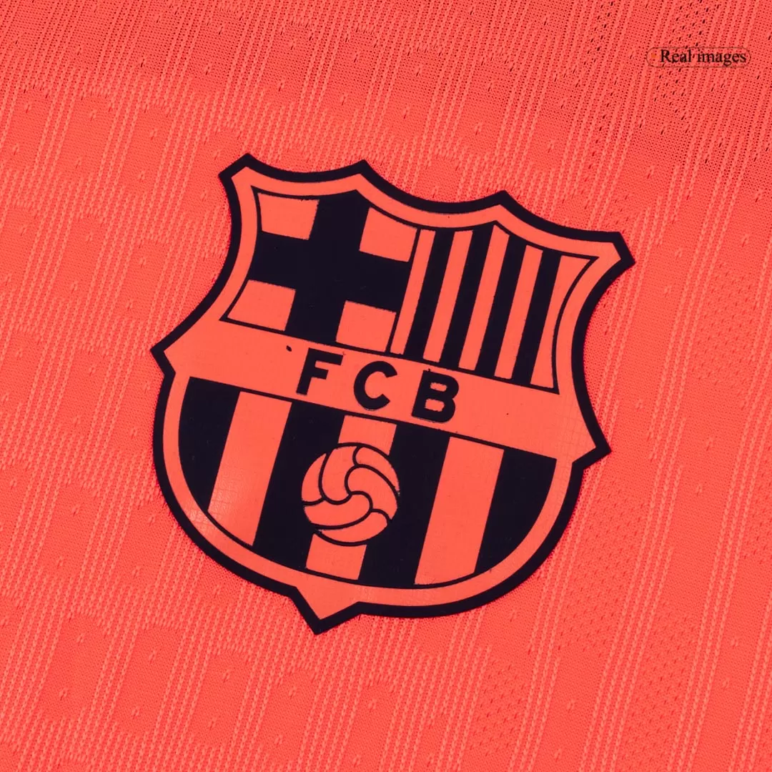 PEDRI #8 Barcelona Third Away Authentic Soccer Jersey 2025/26 - UCL - Image 6
