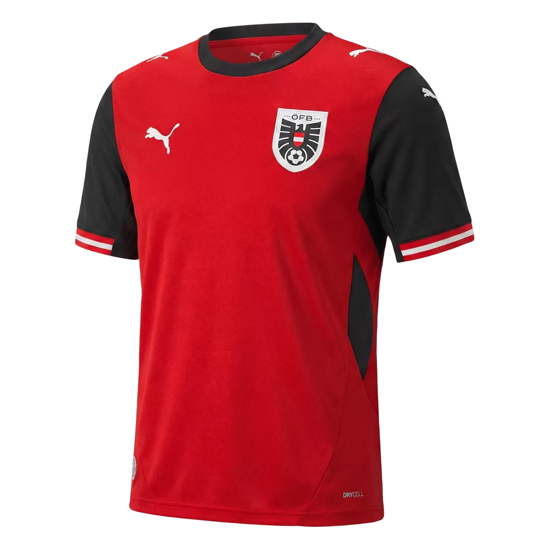 Austria Home Soccer Jersey World Cup 2026