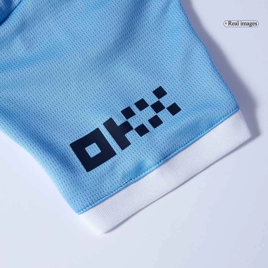 Manchester City Home Kids Soccer Jerseys Kit 2025/26 - Image 12