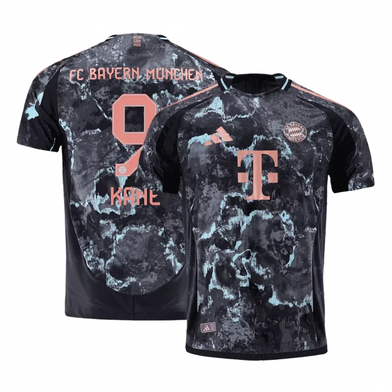 KANE #9 Bayern Munich Away Authentic Soccer Jersey