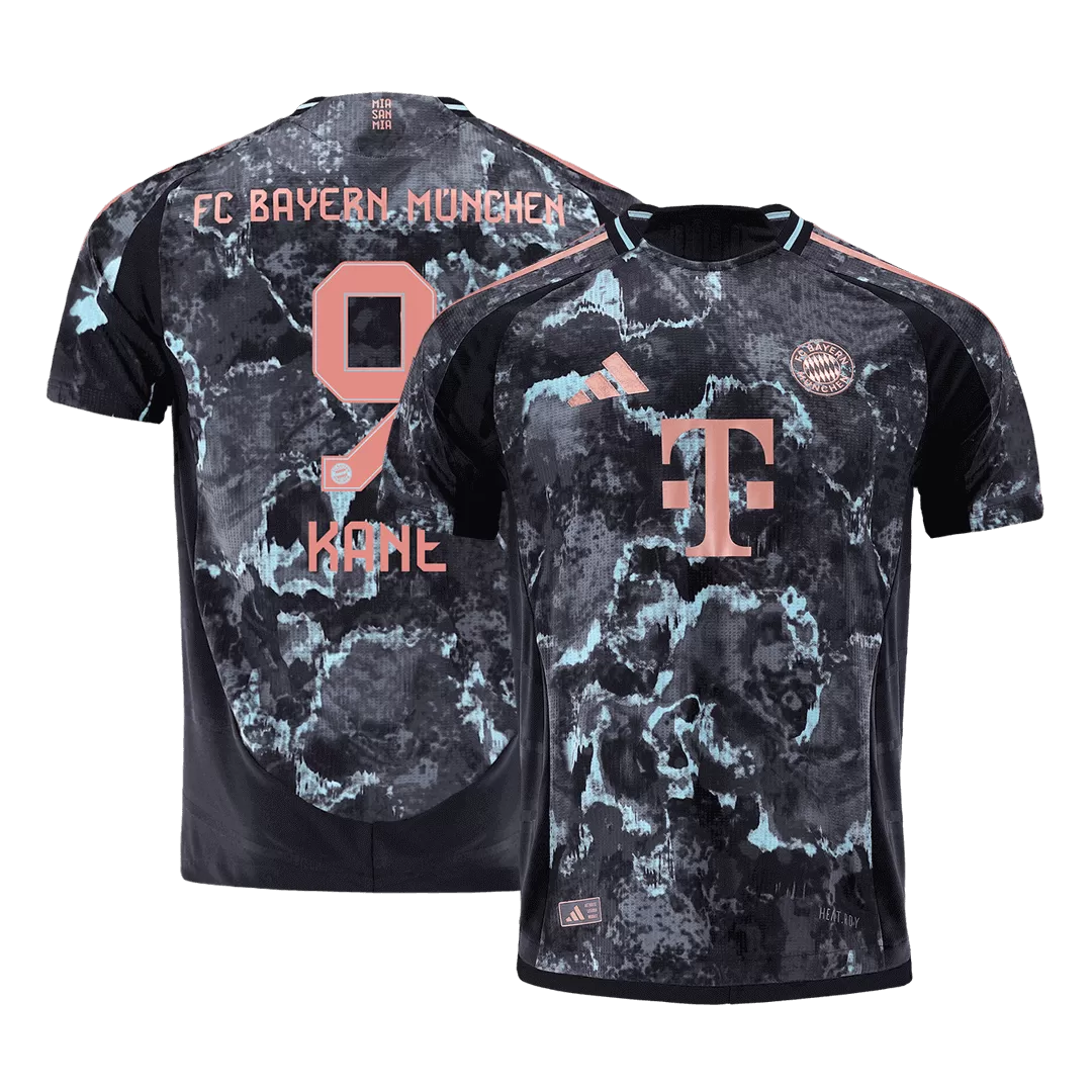 KANE #9 Bayern Munich Away Authentic Soccer Jersey