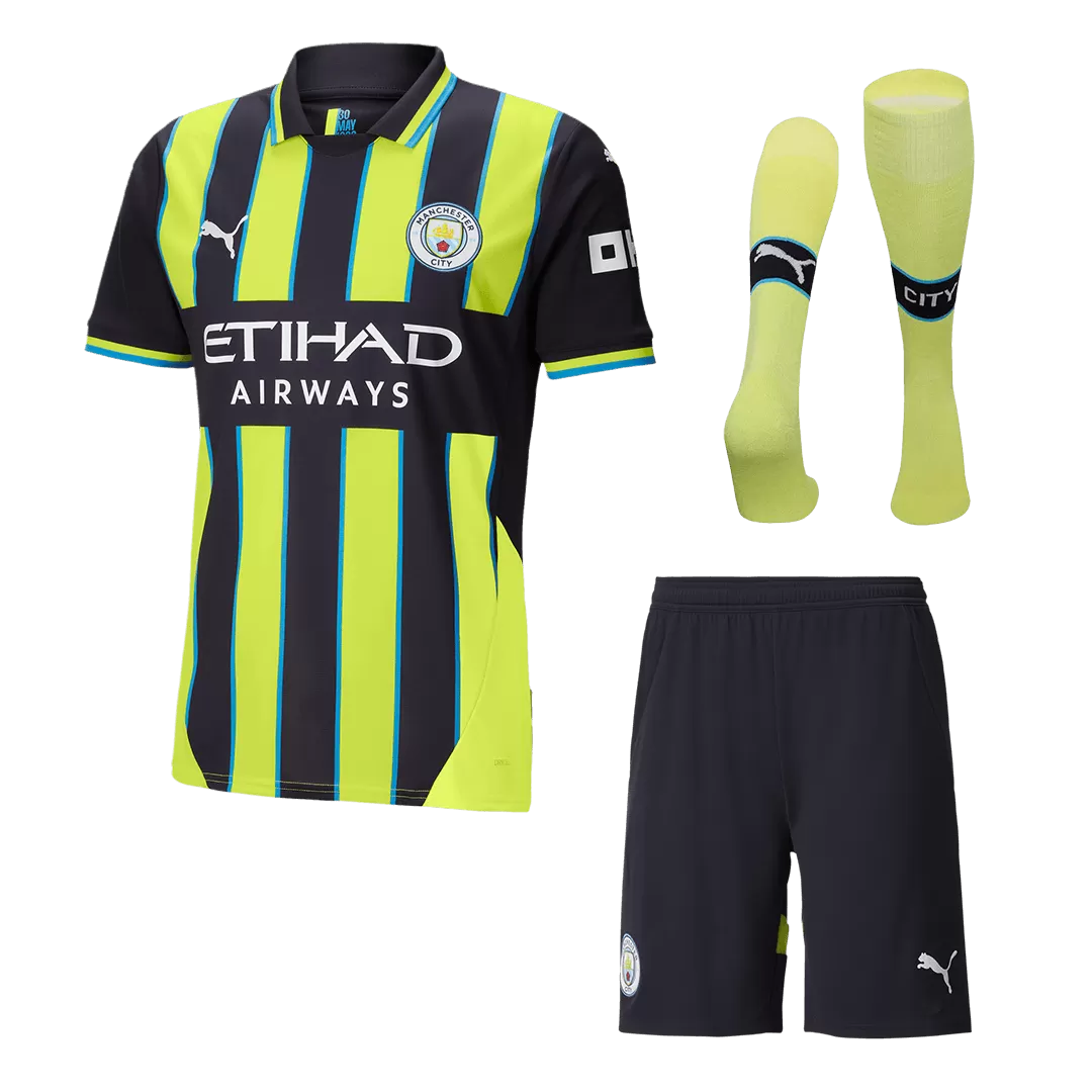 Manchester City Away Jerseys Full Kit