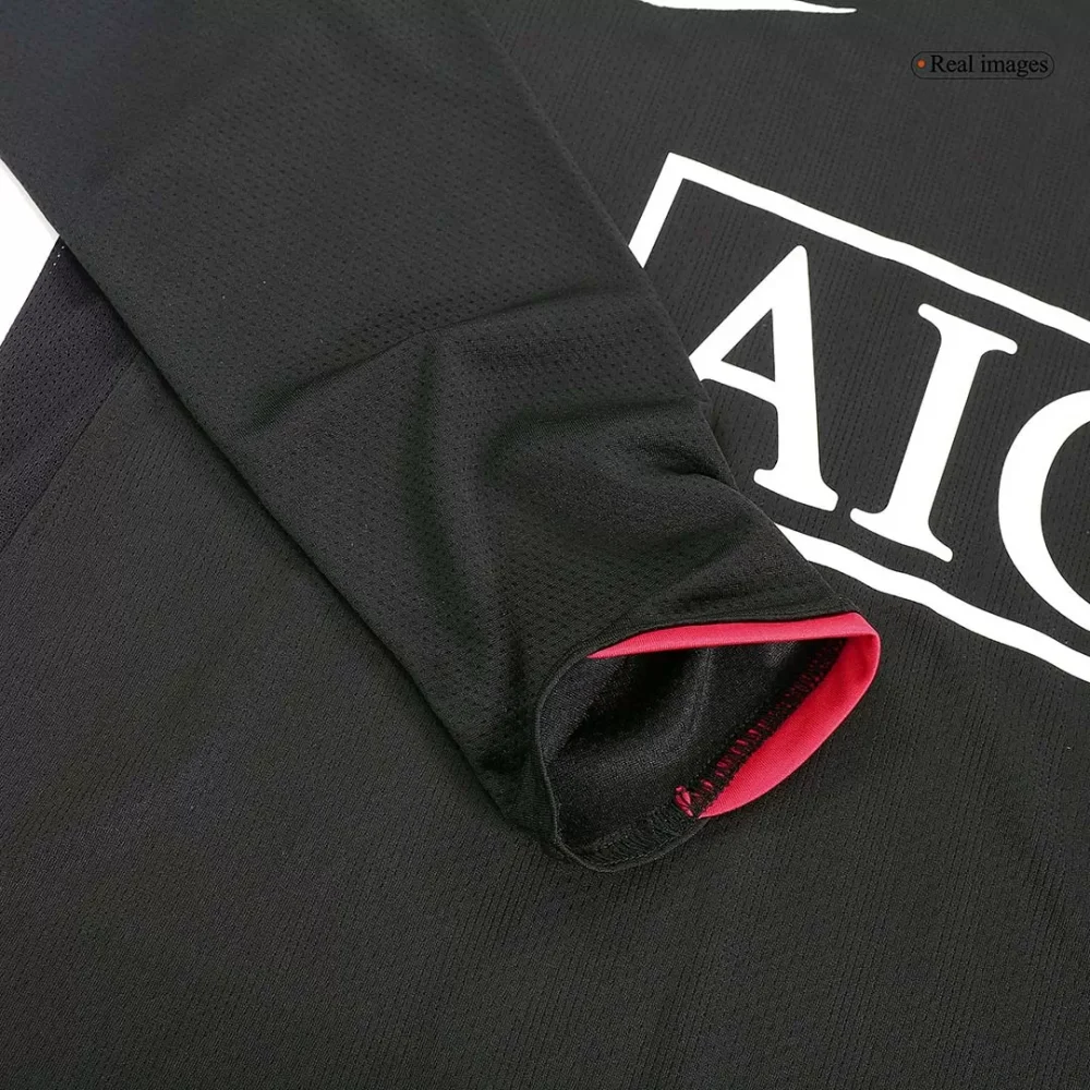 Vintage Soccer Jersey ROONEY #10 Manchester United Away Long Sleeve 2007/08 - Image 6