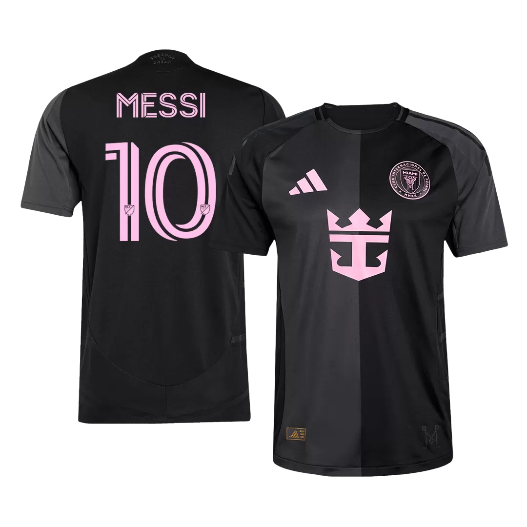 MESSI #10 Inter Miami CF Away Authentic Soccer Jersey 2025