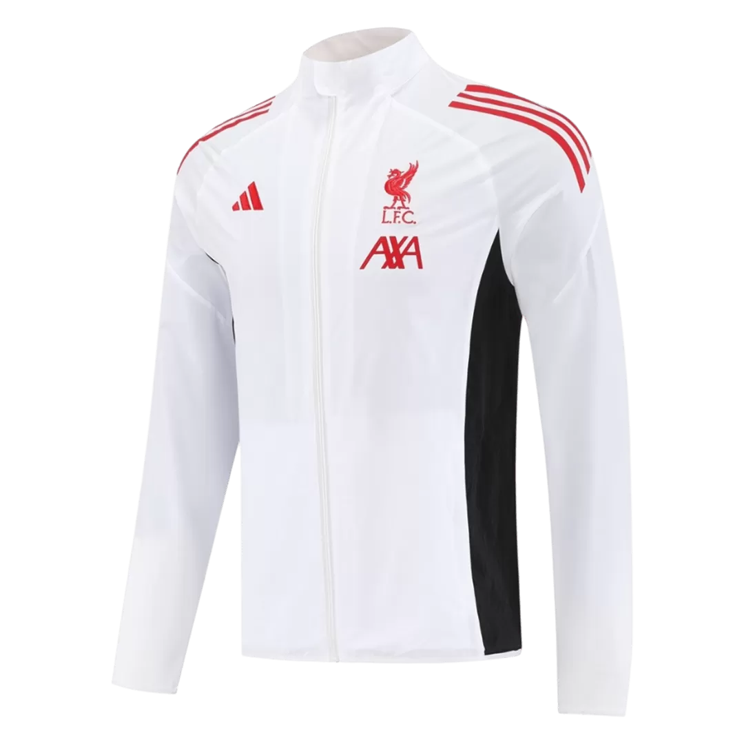 Liverpool Windbreaker Jacket 2025/26 - White - Image 2
