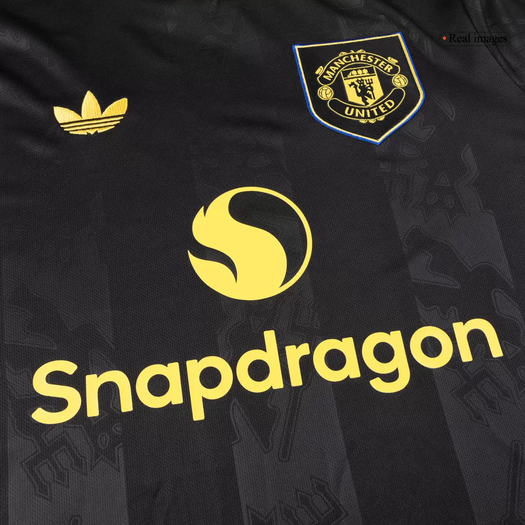 Manchester United Third Away Long Sleeve Jersey 2025/26 - Image 8