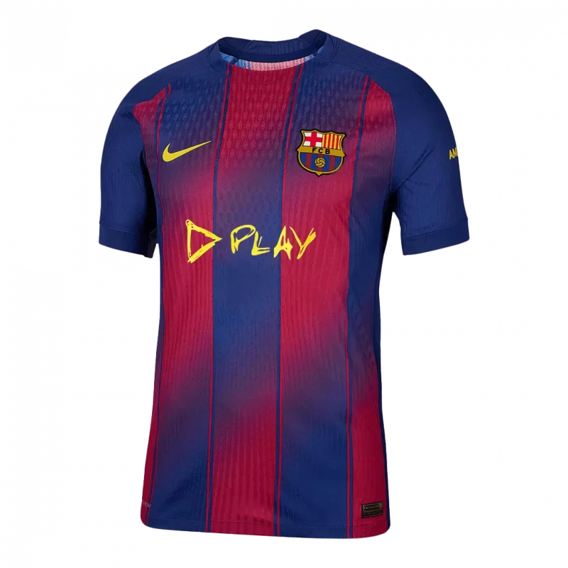 Barcelona X Ed Sheeran Home Player Version Jersey 2025/26