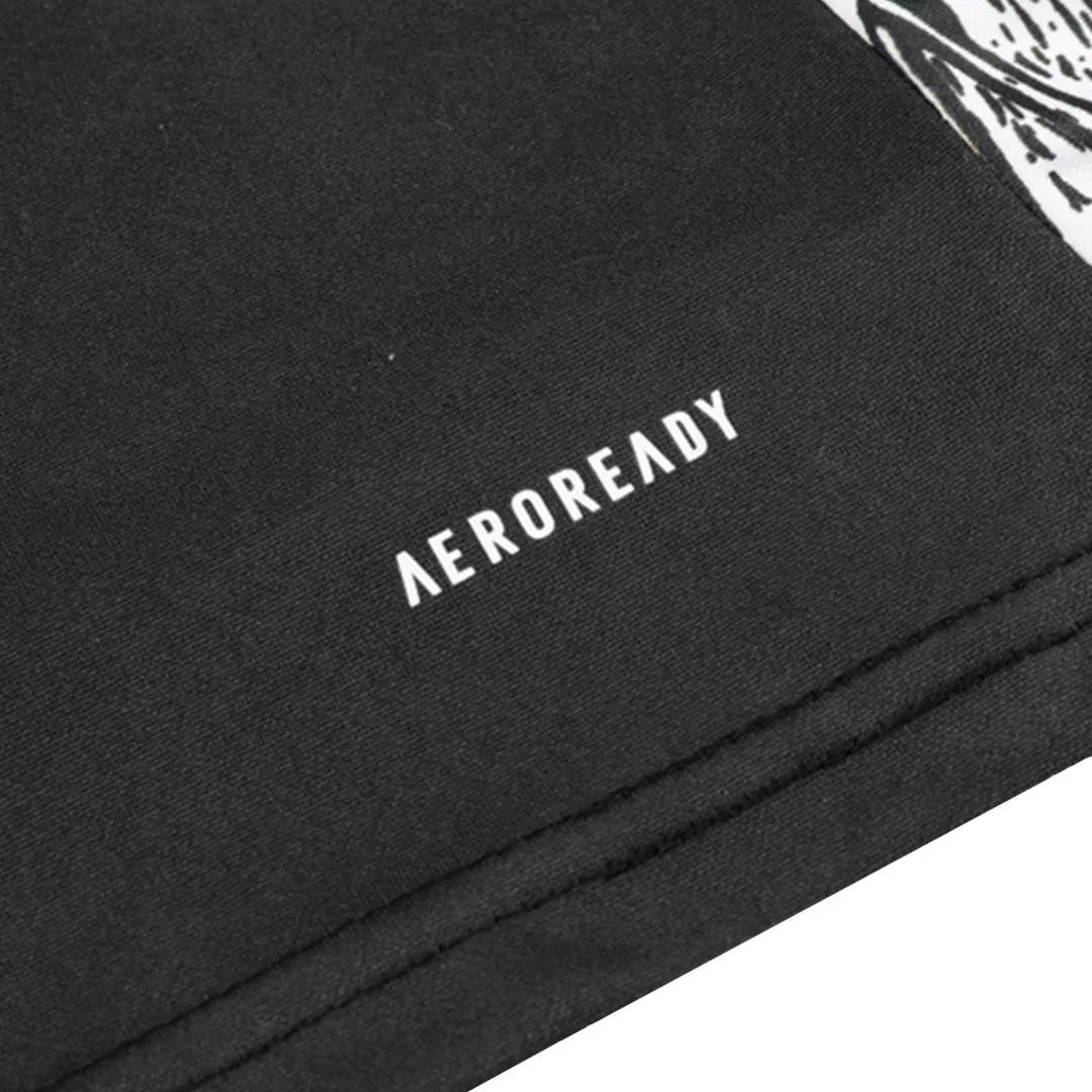 Arsenal 1/4 Zip Tracksuit Kids Black - Image 13