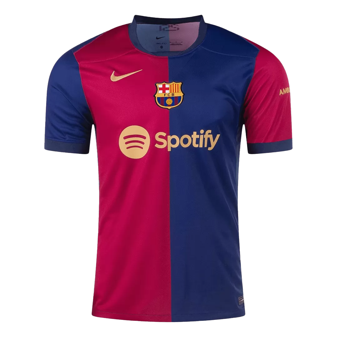 Barcelona Home Soccer Jersey - 125th Anniversary - Image 4