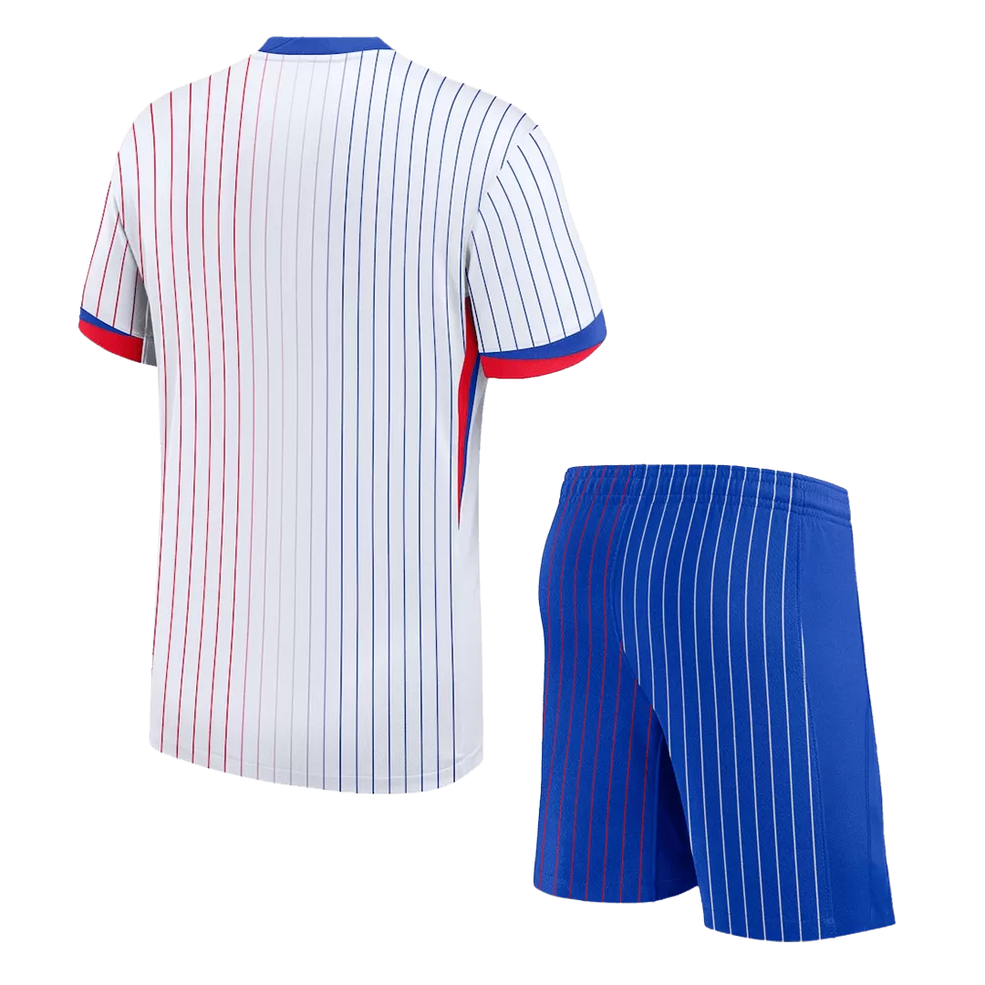 France Away Soccer Jersey Kit(Jersey+Shorts) Euro - Image 2