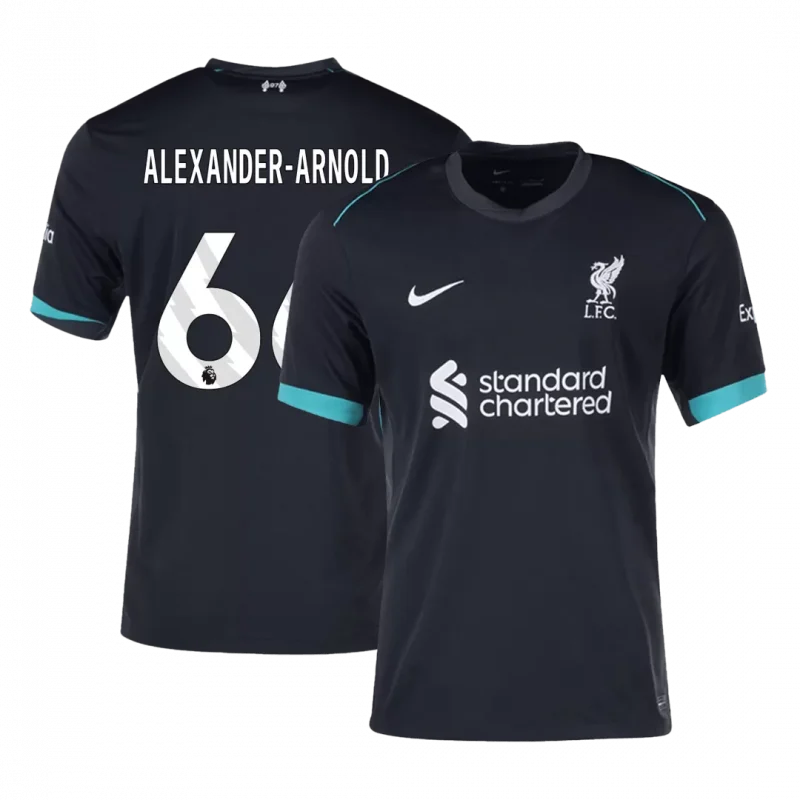 ALEXANDER-ARNOLD #66 Liverpool Away Soccer Jersey