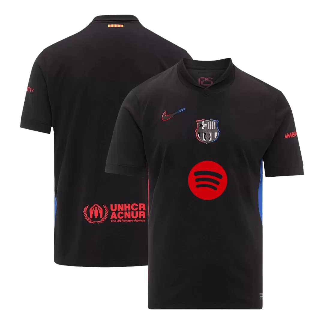 Barcelona Away Soccer Jersey- Spotify Logo Without Text - Image 3