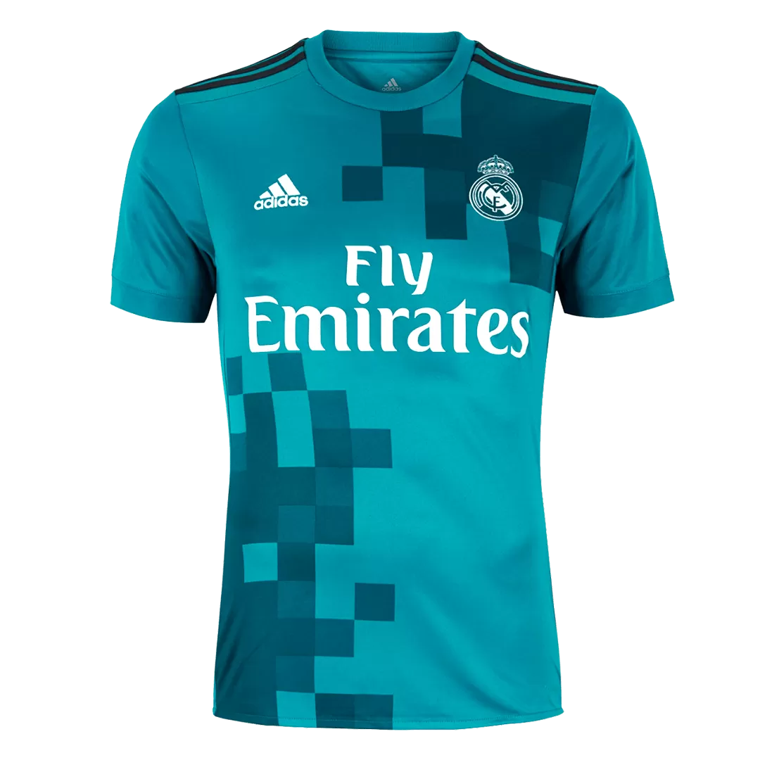 Vintage Soccer Jersey Real Madrid Third Away 2017/18 - Image 3