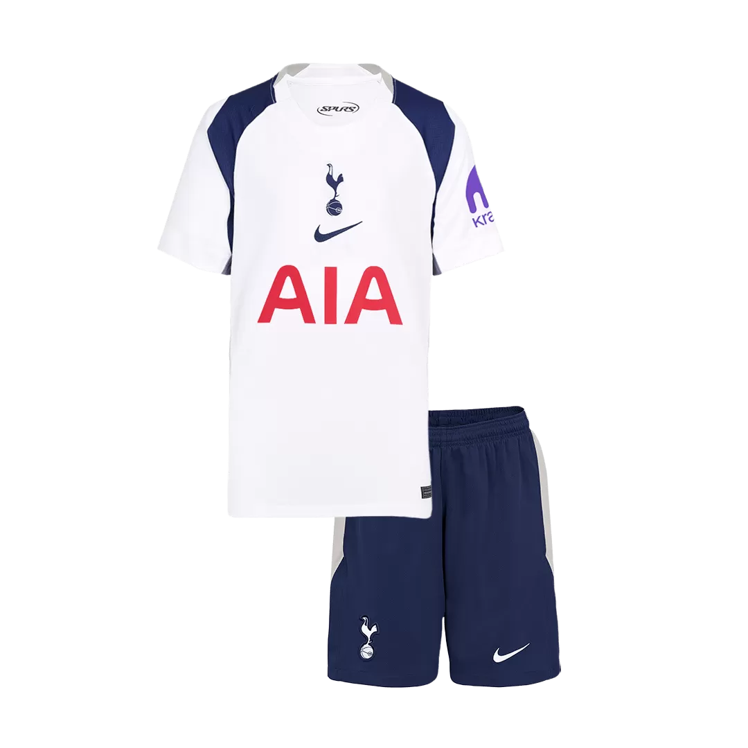 Tottenham Hotspur Home Kids Soccer Jerseys Kit 2025/26