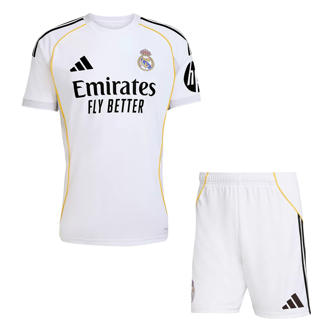 Real Madrid Home Jerseys Kit 2025/26