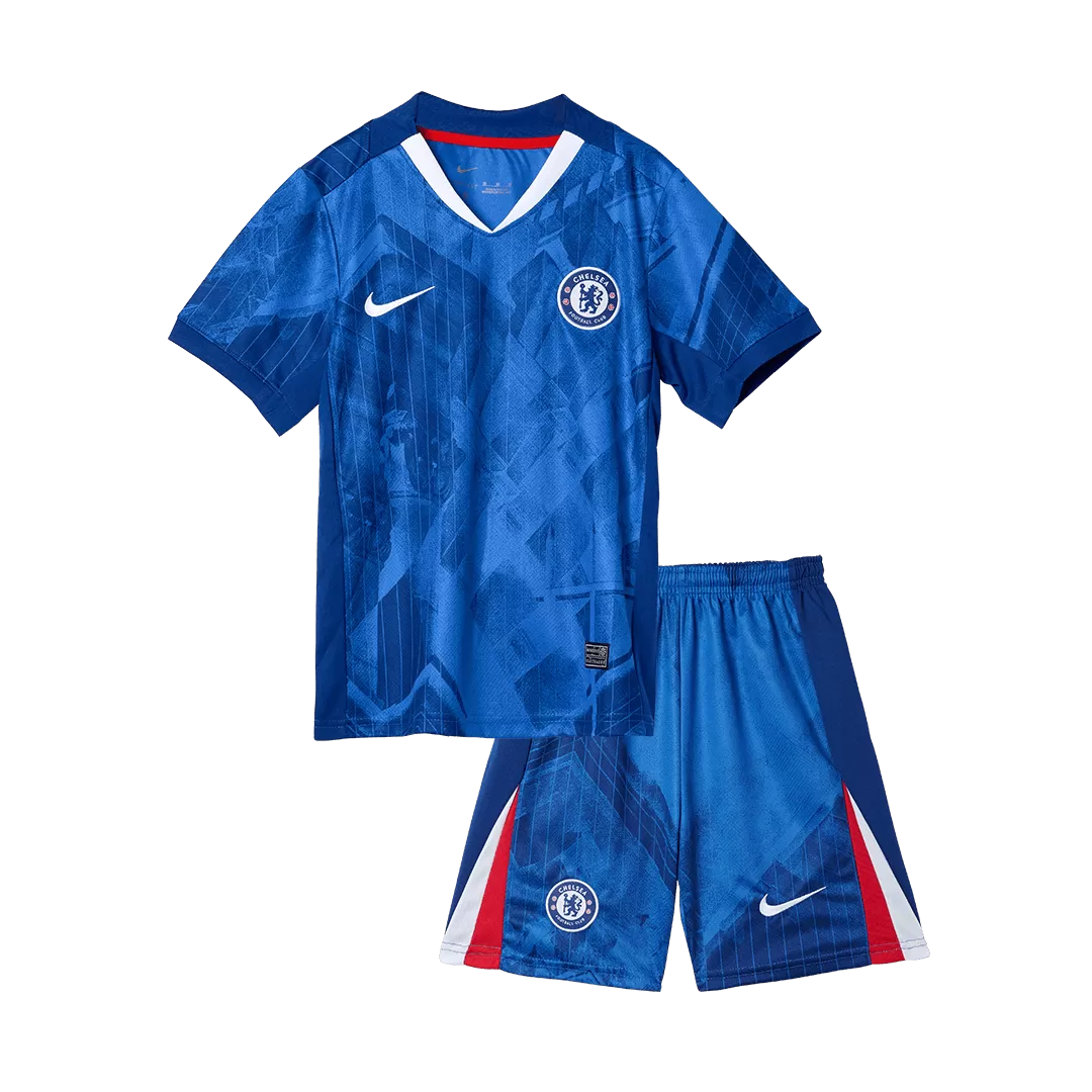 Chelsea Home Kids Soccer Jerseys Kit 2025/26 - Image 3