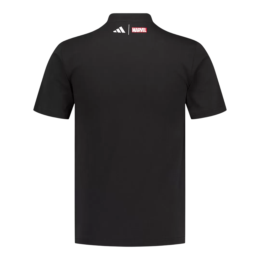 Real Madrid X Marvel Soccer Jersey 2025/26 Black - Image 2