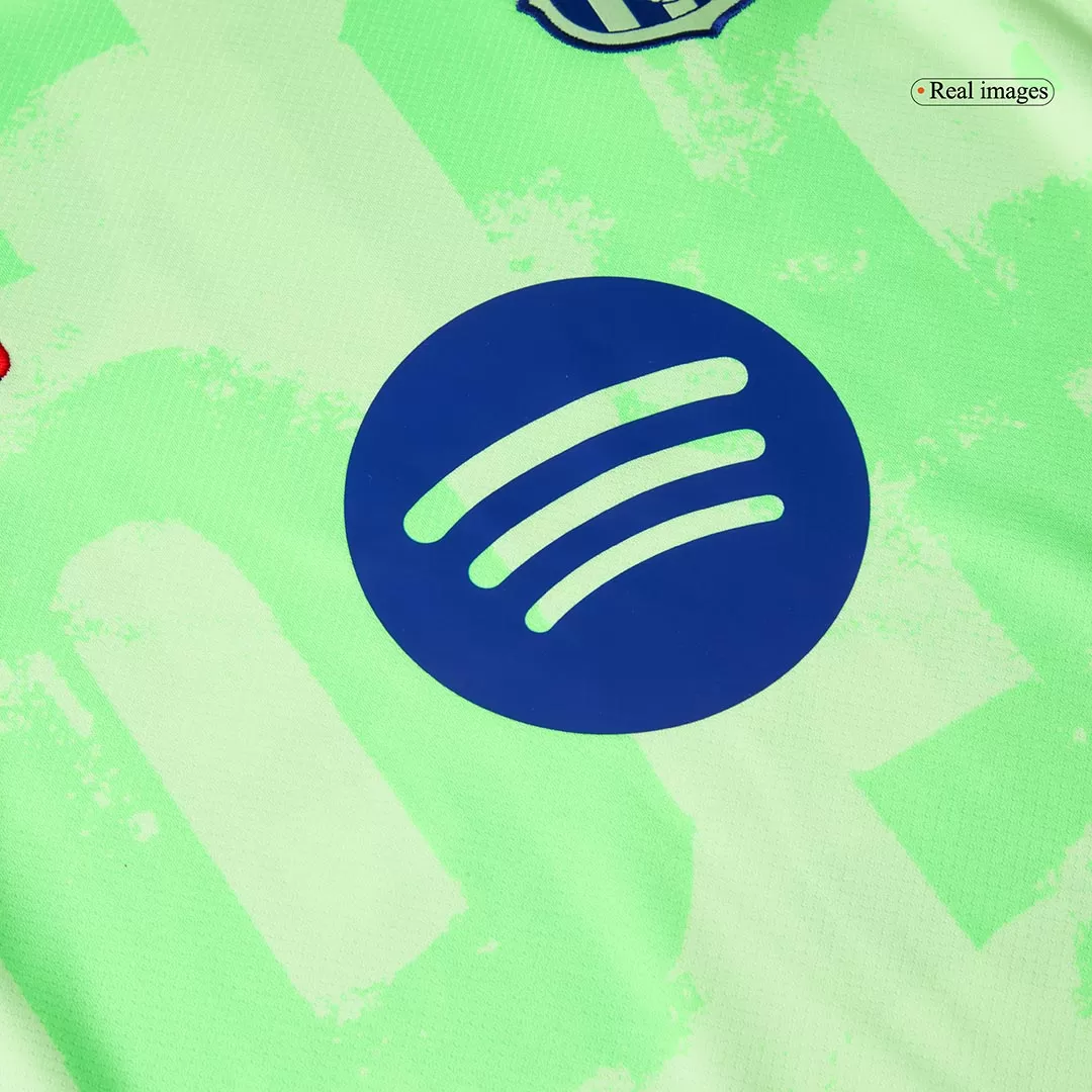 LAMINE YAMAL #19 Barcelona Third Away Soccer Jersey - UCL(Spotify Logo Without Text) - Image 5