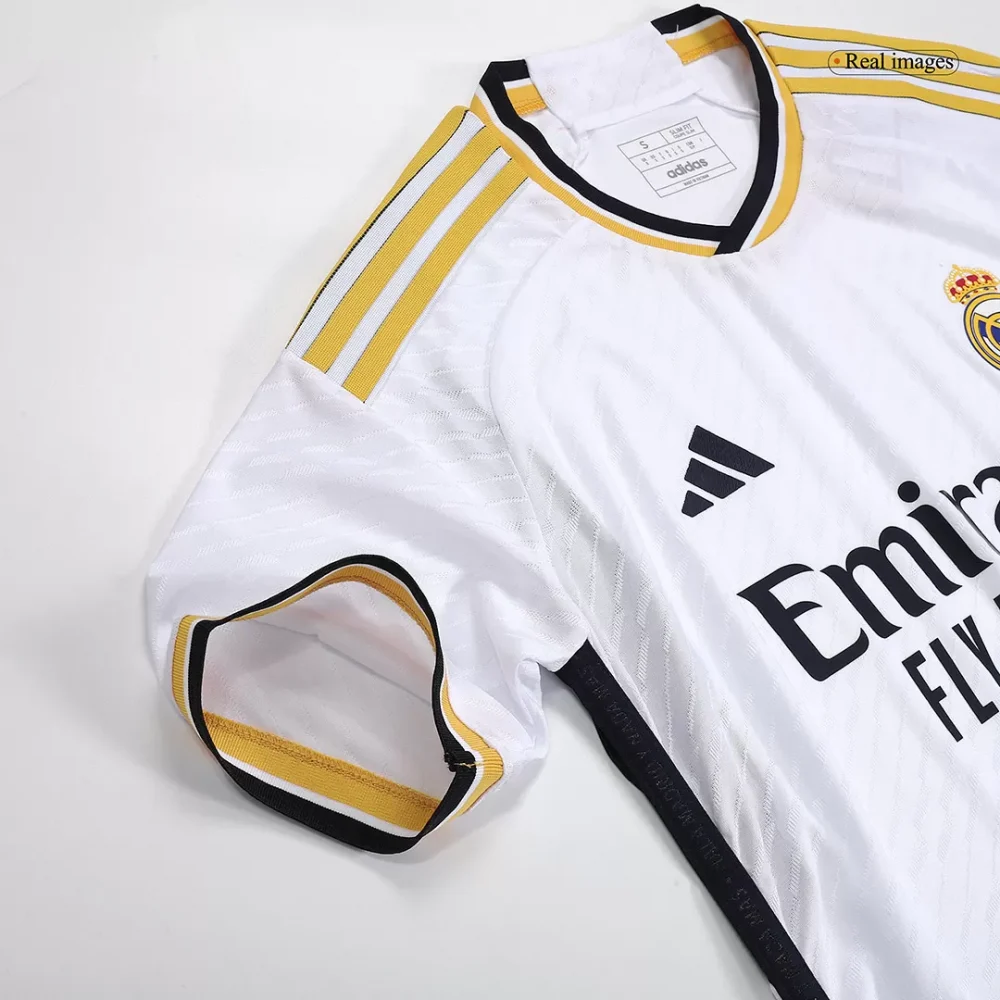 MBAPPÉ #9 Real Madrid Home Authentic Soccer Jersey 2023/24 - Image 10