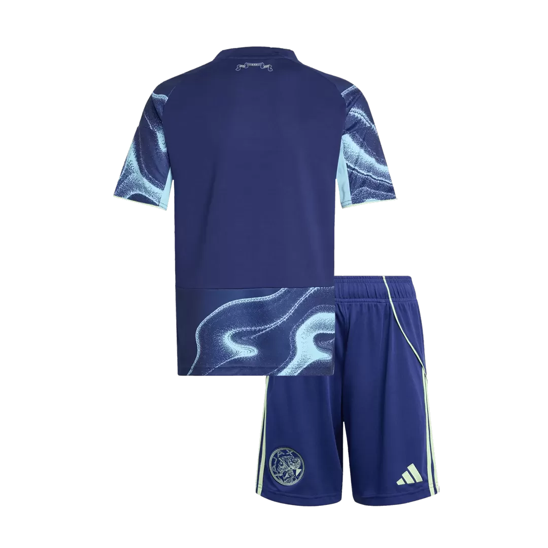 Ajax Away Kids Soccer Jerseys Kit 2025/26 - Image 2