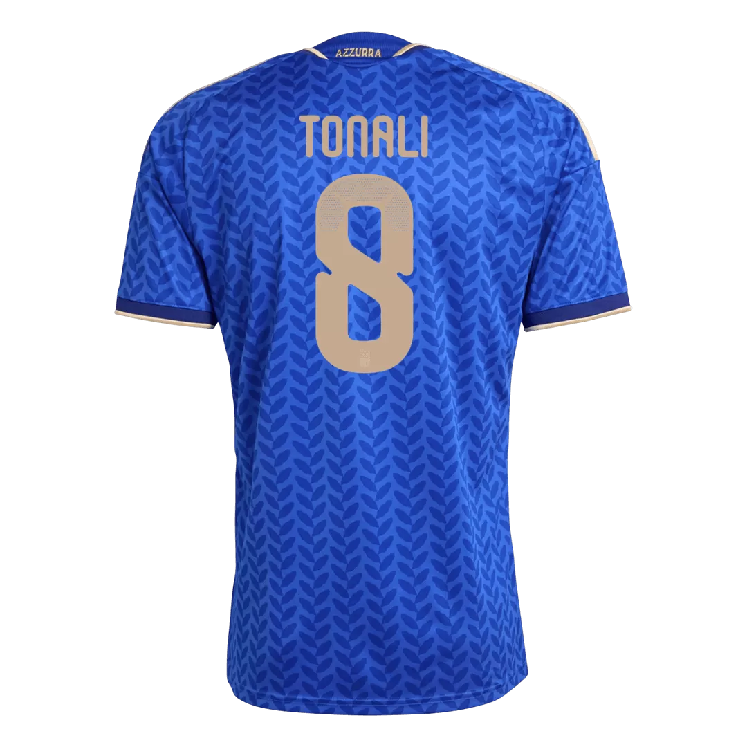 TONALI #8 Italy Home Soccer Jersey World Cup 2026 - Image 3