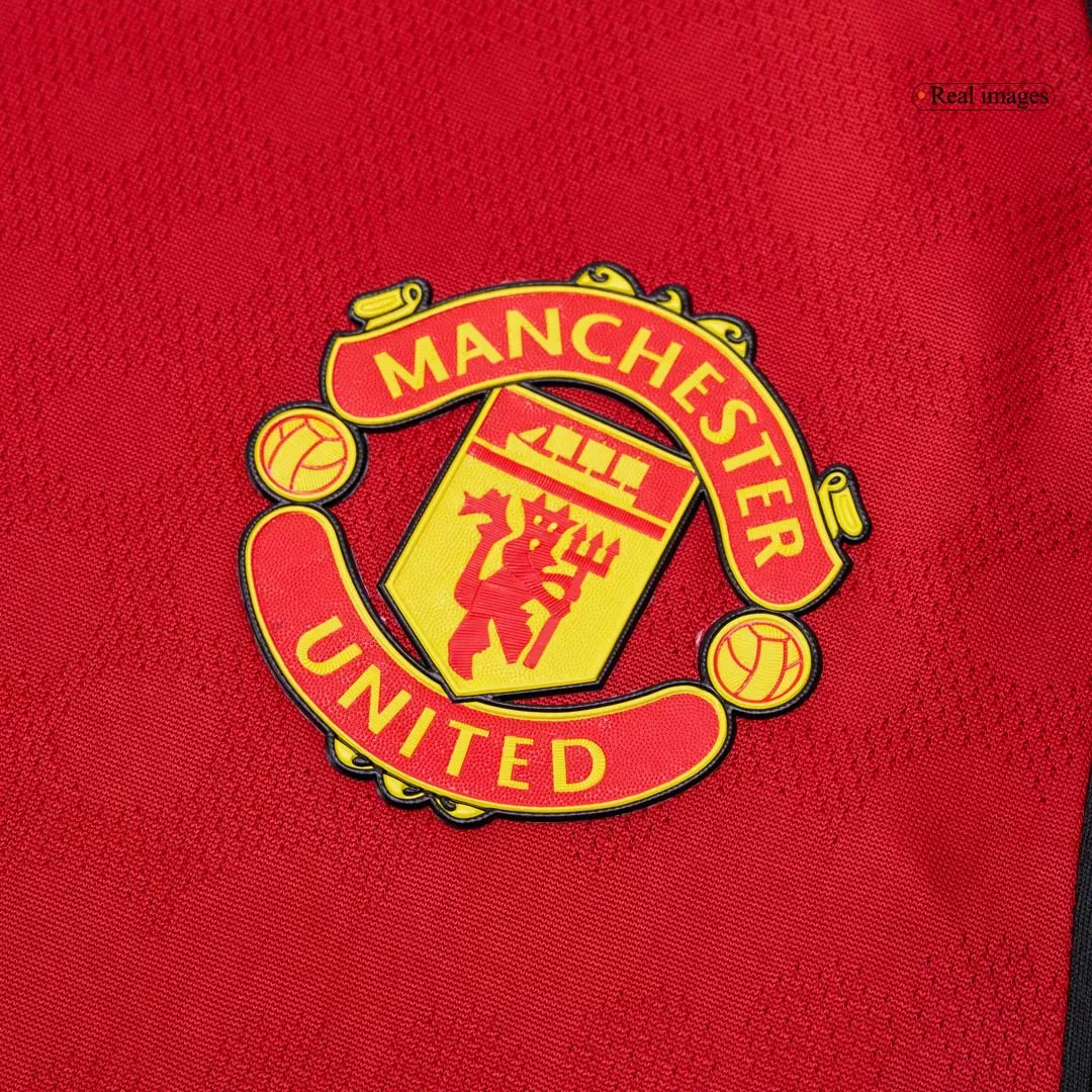 ŠEŠKO #30 Manchester United Home Authentic Soccer Jersey 2025/26 - Image 8