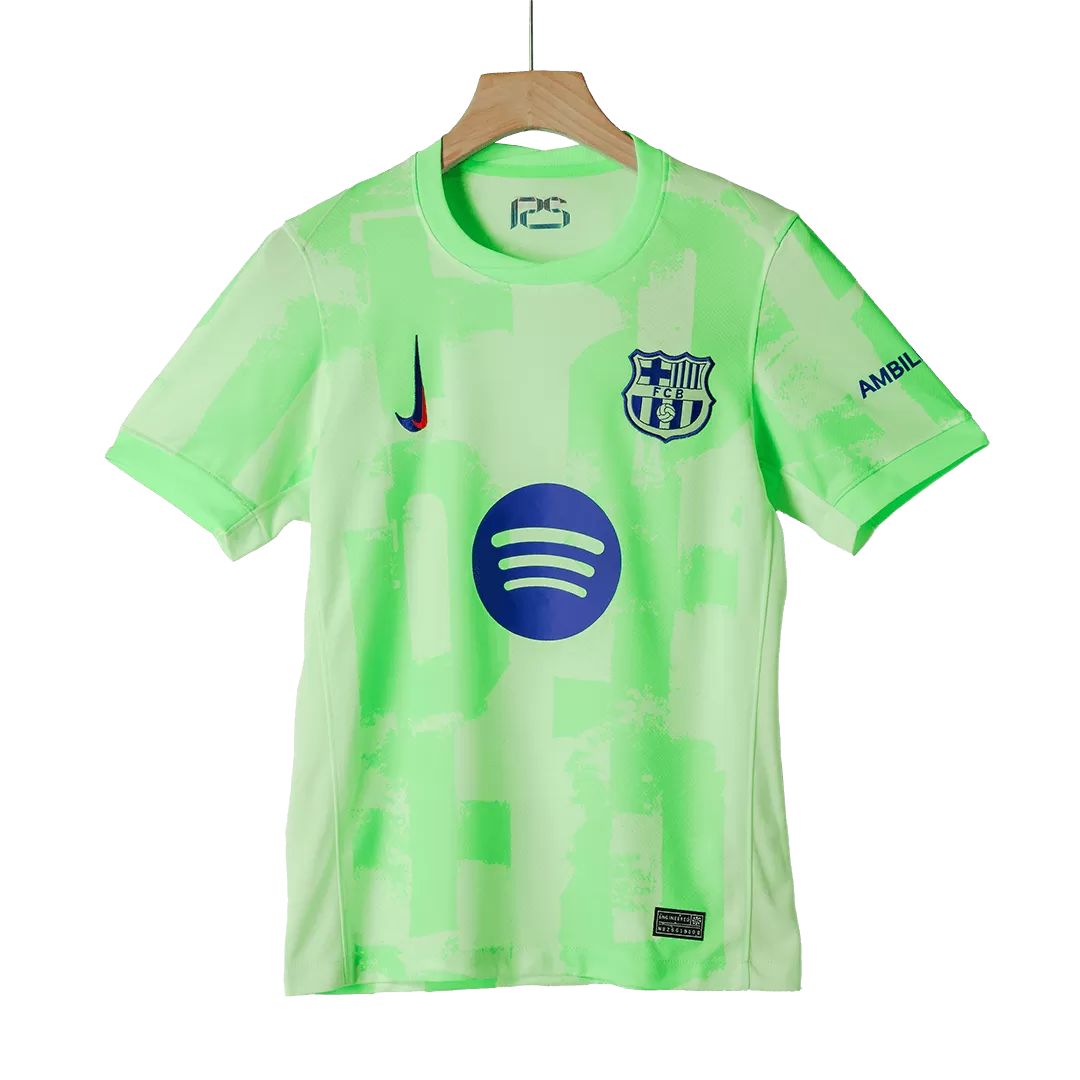 Barcelona Third Away Jerseys Kit - (Spotify Logo Without Text) - Image 4