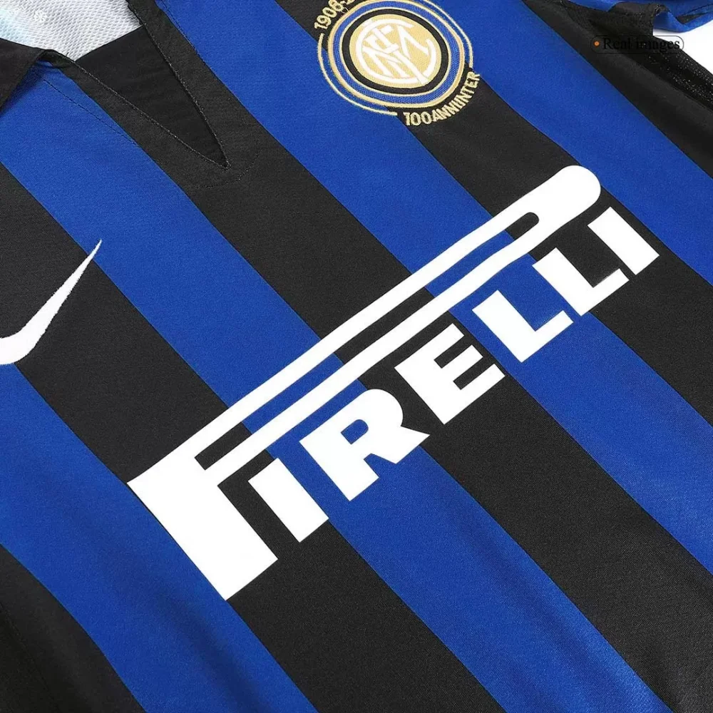 Vintage Soccer Jersey Inter Milan Home 2007/08 - Image 8