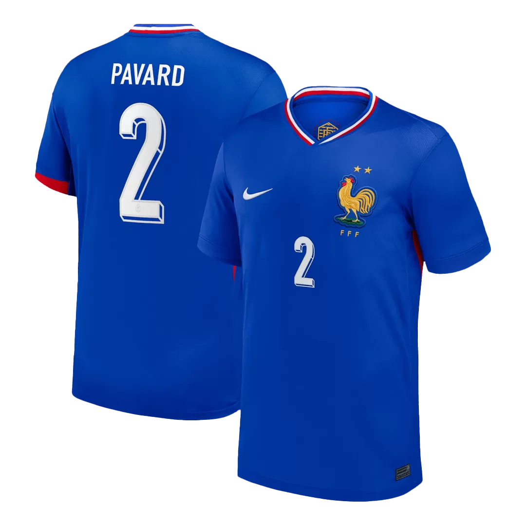 PAVARD #2 France Home Soccer Jersey