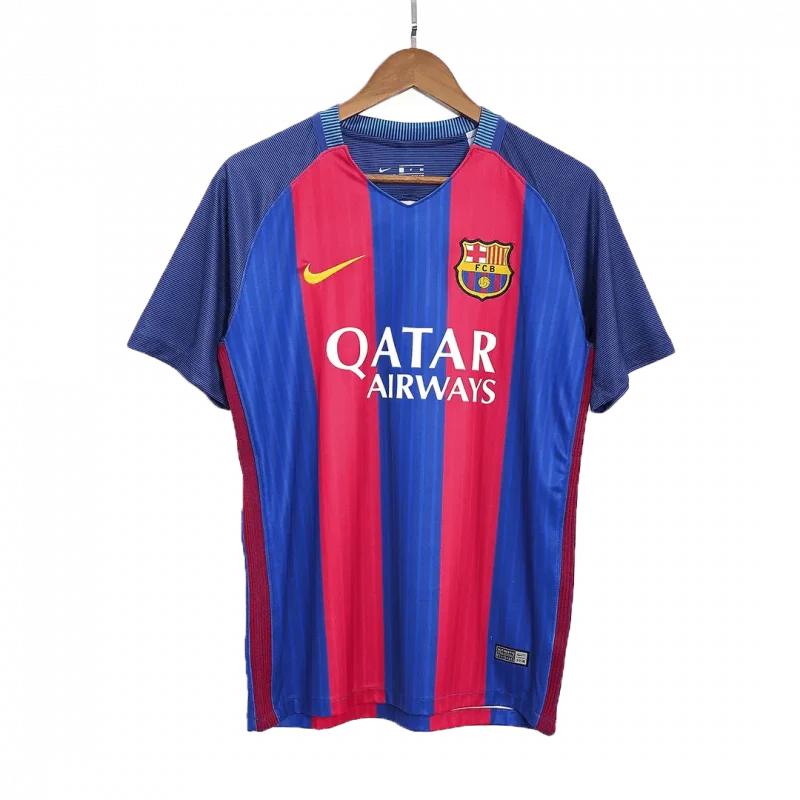 Vintage Soccer Jersey Barcelona Home 2016/17