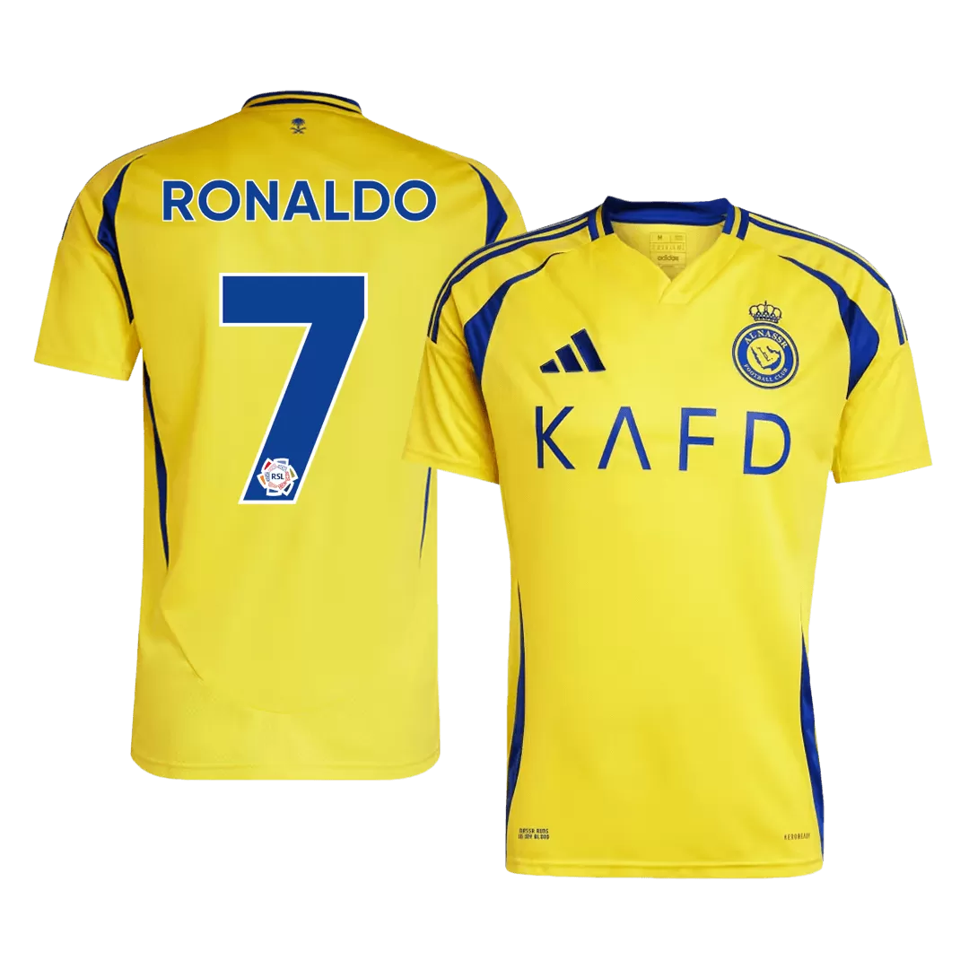 RONALDO #7 Al Nassr Home Soccer Jersey