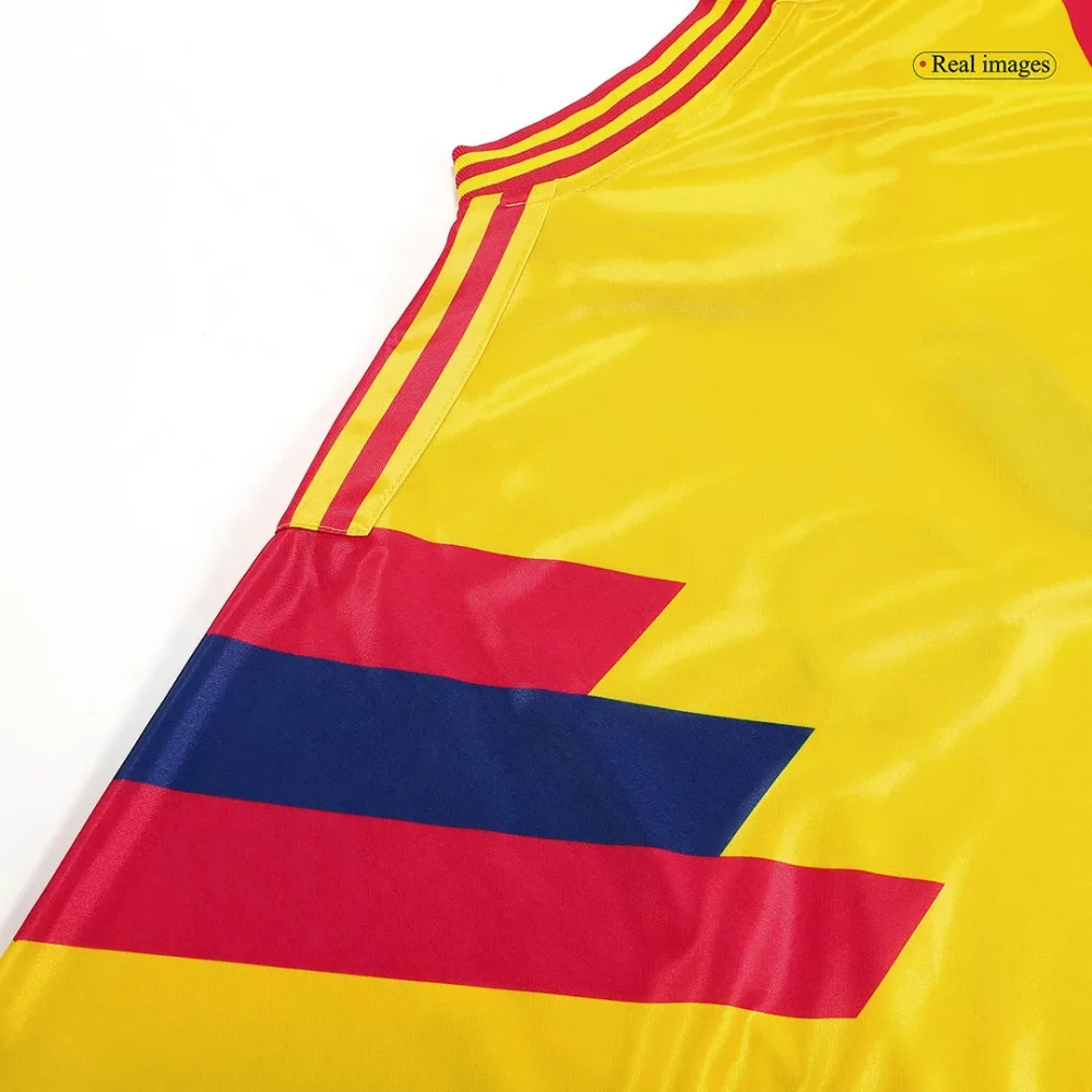 Vintage Soccer Jersey Colombia Home 1990 - Image 7