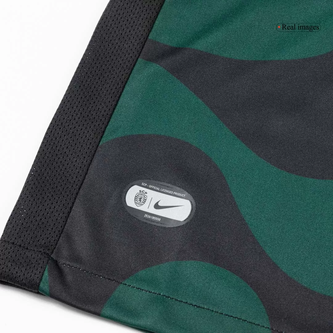 Sporting CP Alternative Soccer Jersey 2025/26 Black - Image 10