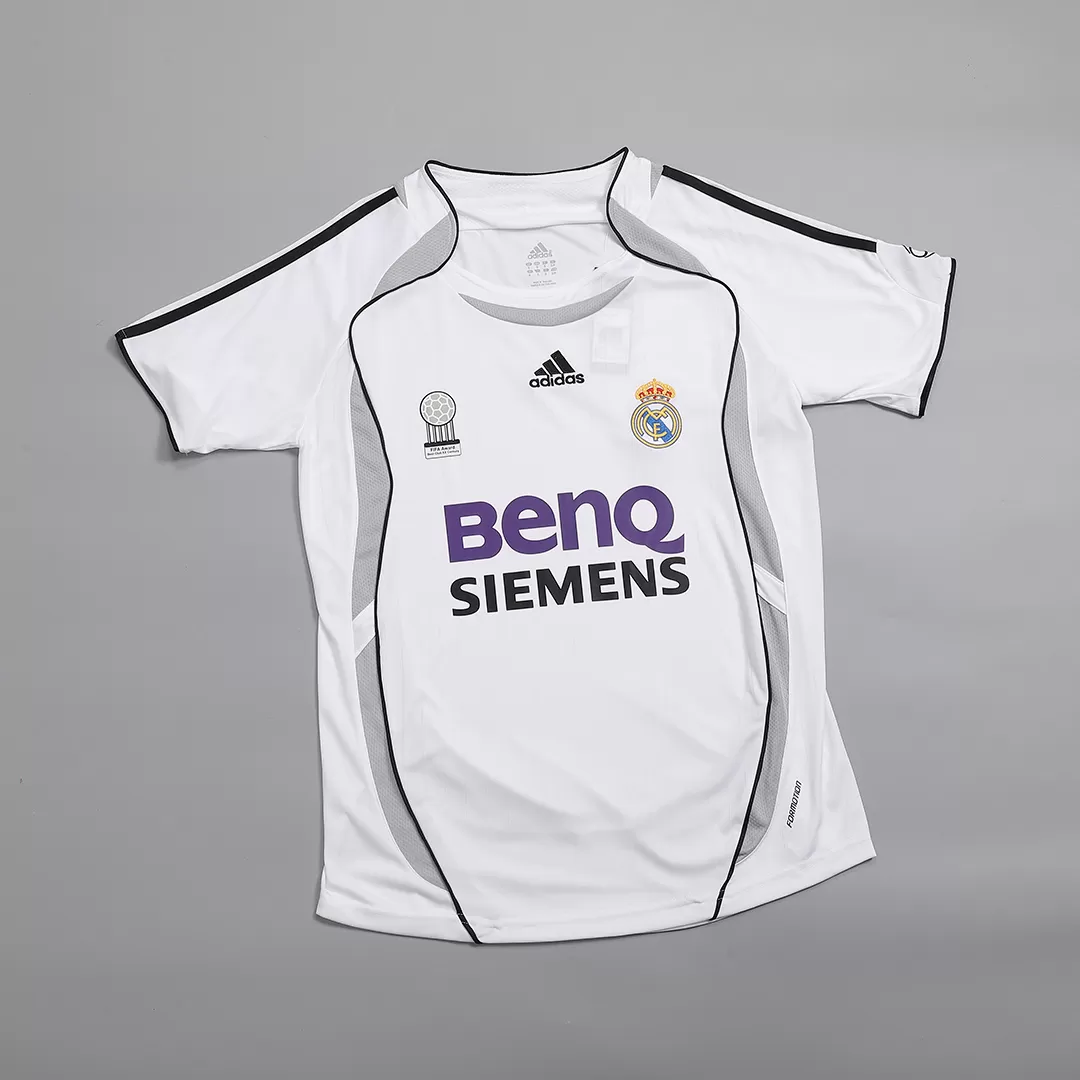 Vintage Soccer Jersey BECKHAM #23 Real Madrid Home 2006/07 - Image 9