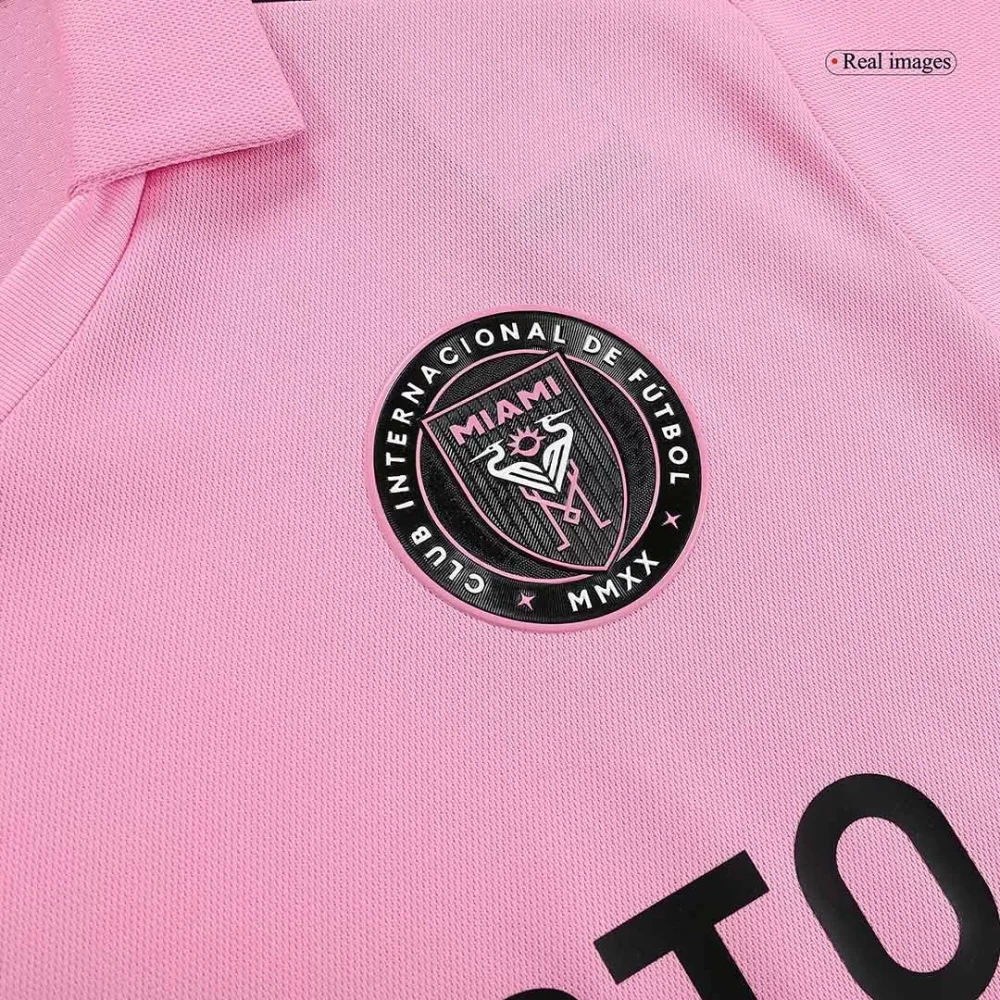 Inter Miami CF Home Authentic Soccer Jersey 2022 - Image 8