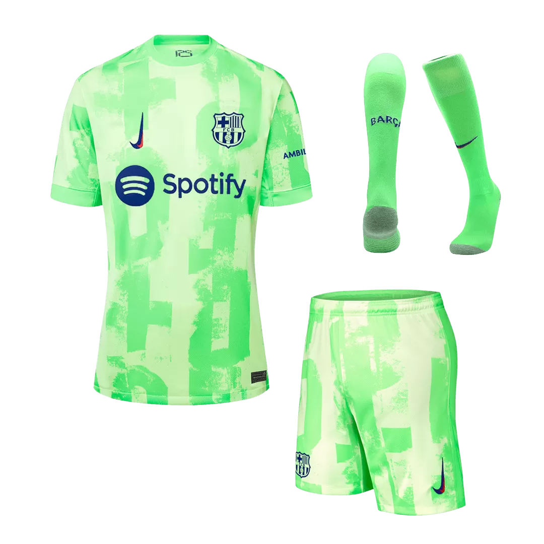 Barcelona Third Away Jerseys Full Kit