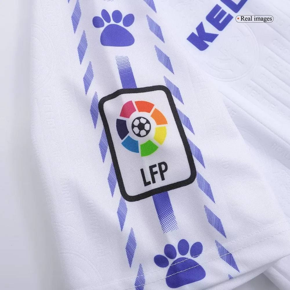 Vintage Soccer Jersey Real Madrid Home 1996/97 - Image 8