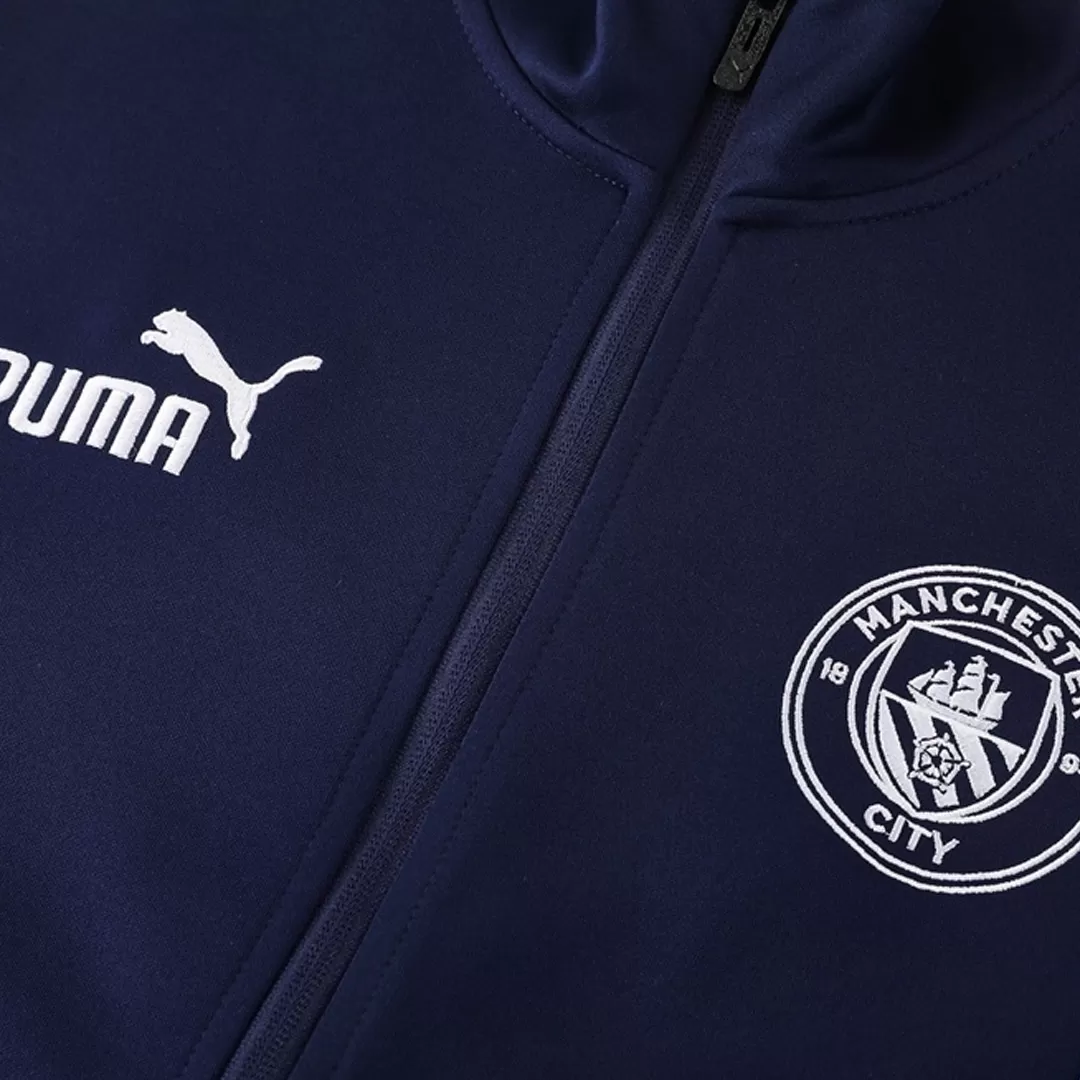 Manchester City Track Jacket 2025/26 - Navy - Image 6