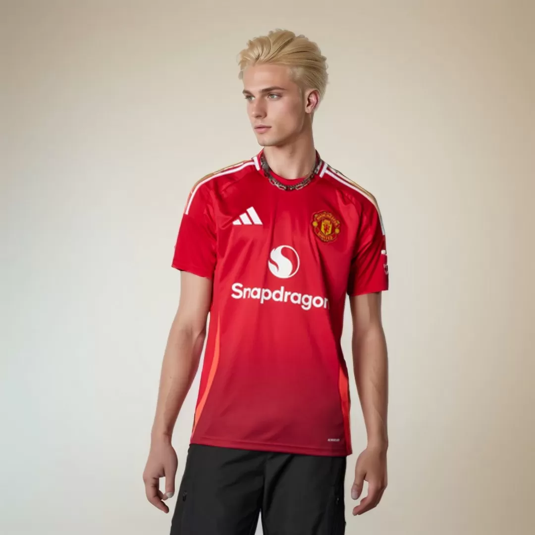 Manchester United Home Soccer Jersey - Image 3