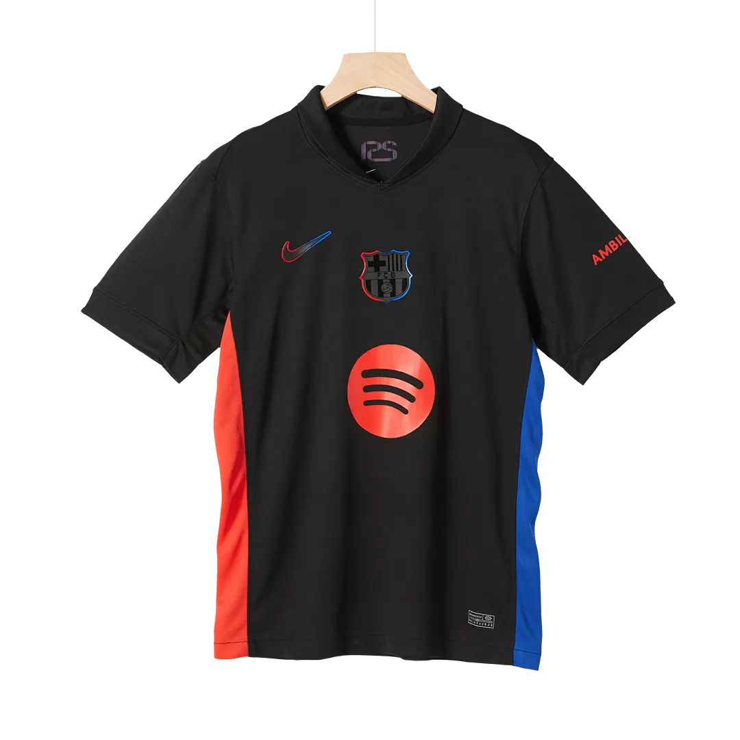 Barcelona Away Soccer Jersey- Spotify Logo Without Text - Image 4