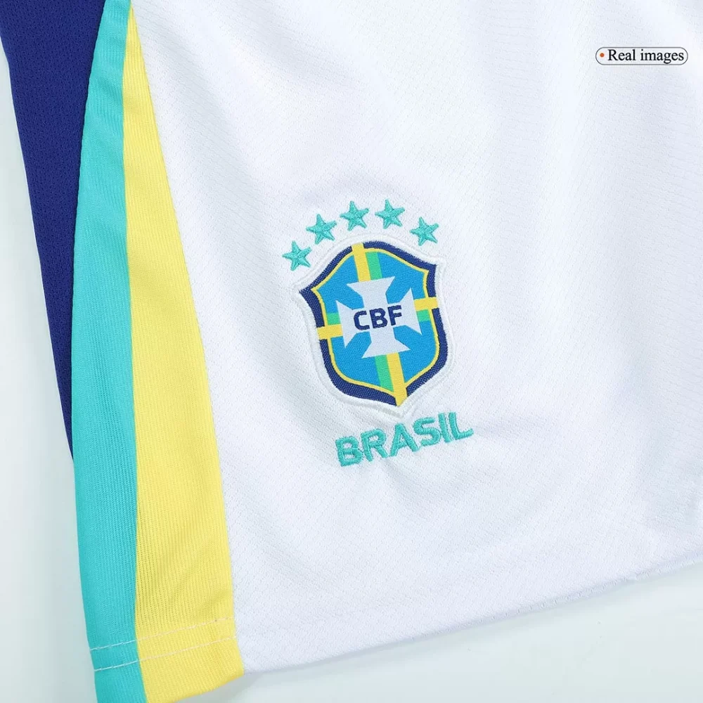 Brazil Away Kids Soccer Jerseys Kit Copa America - Image 14