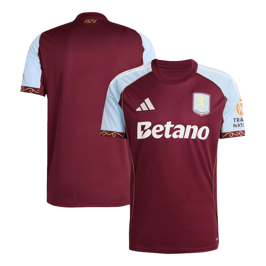 Aston Villa Home Soccer Jersey 2025/26 - Image 3