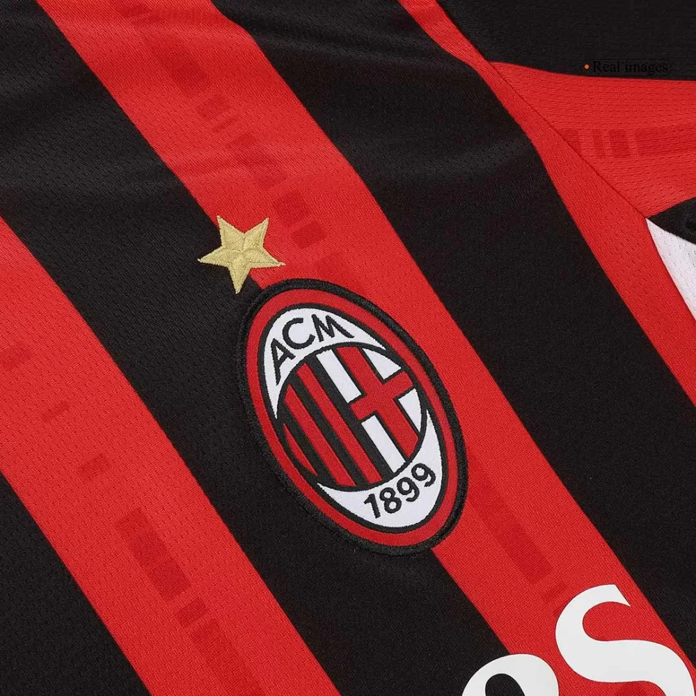 GIMENEZ #7 AC Milan Home Soccer Jersey - Image 5