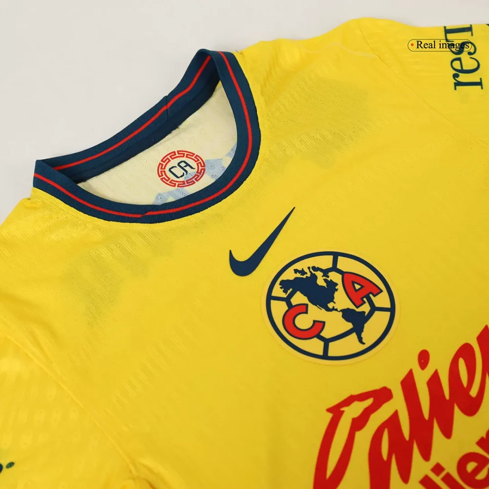 Club America Home Authentic Soccer Jersey - Image 6